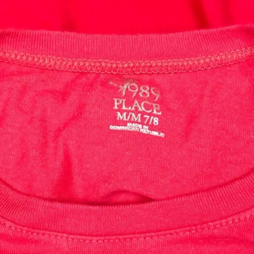 The Children’s Place Vintage “Dear Santa” Glitter Tee 7/8 – Holiday Y2K